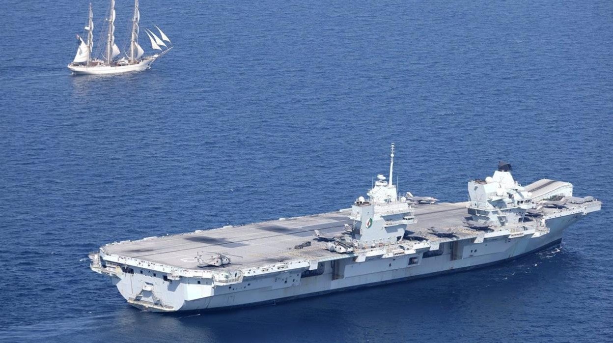 El portaaviones HMS Queen Elizabeth hará escala en la base de Rota del 2 al 4 de diciembre