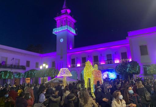 Iluminación navideña en Marchena