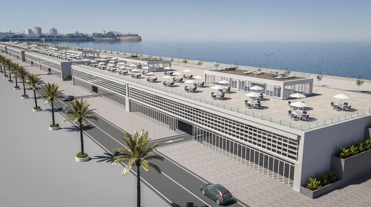 El paseo Pascual Pery de Cádiz contará con un aparcamiento en altura con más de 1.000 plazas