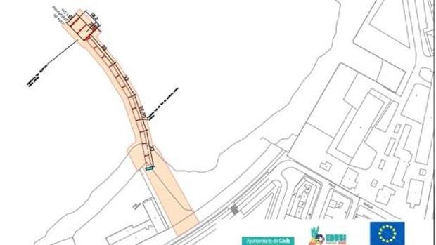 Aprobado el expediente para la contratación de la construcción de la pasarela fija peatonal del barrio Puntales en Cádiz