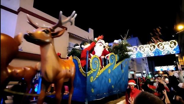 Vídeo: La Cabalgata de Papá Noel recorre El Puerto