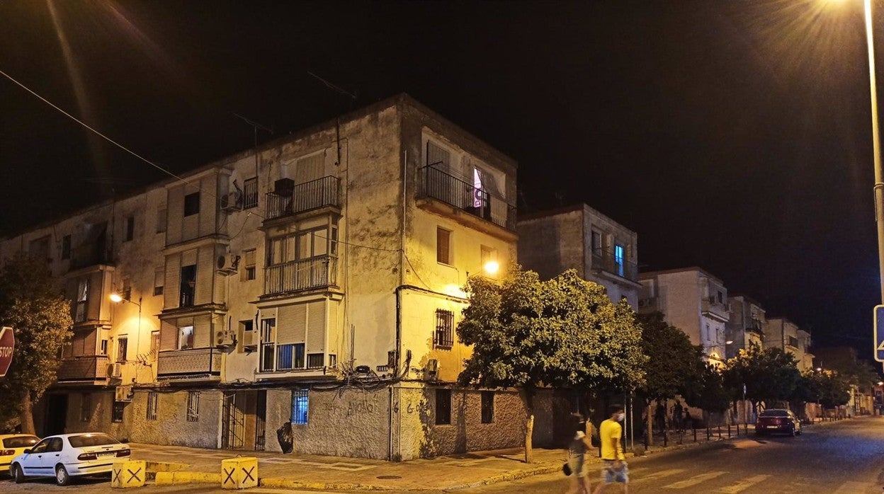 Barriada de Santa Isabel, en San Juan de Aznalfarache, conocida como 'la Esquina del Gato'