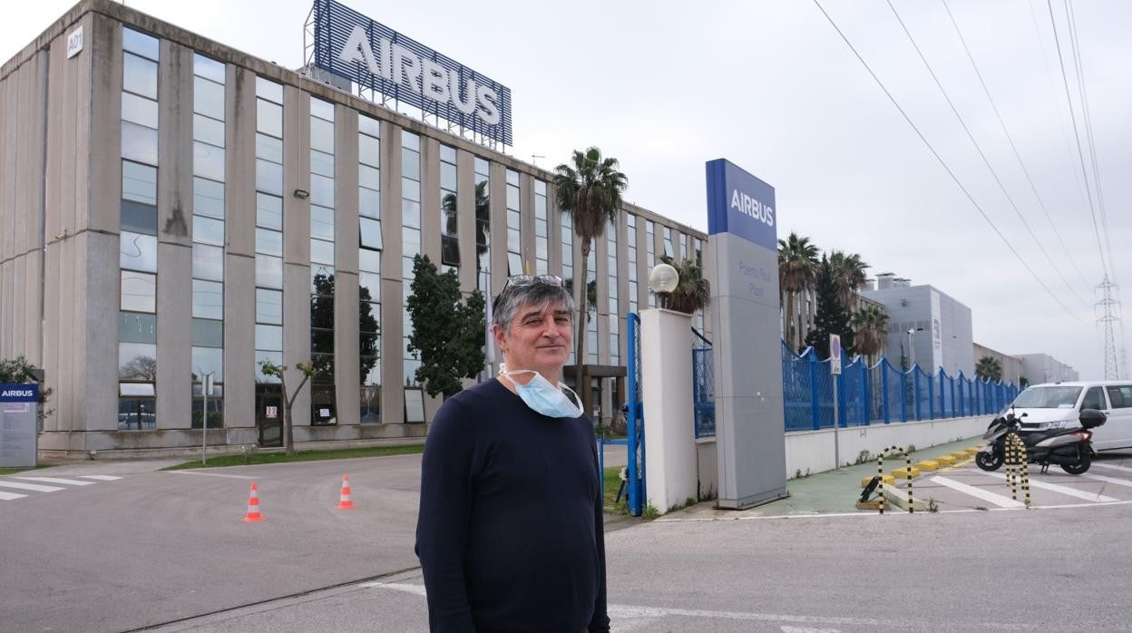 Juan Manuel Trujillo deja de ser el responsable de CC OO en la planta de Airbus Puerto Real