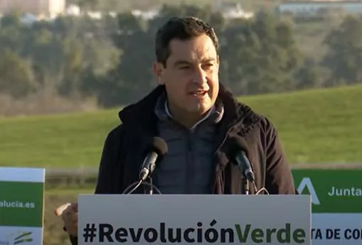 Moreno apadrina la futura planta de compostaje de Villamartín que dará servicio a 19 municipios de la Sierra