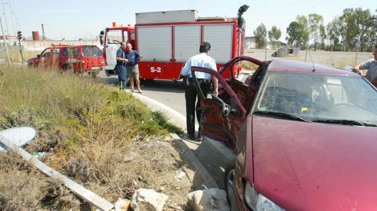 Imagen de archivo de un accidente de tráfico