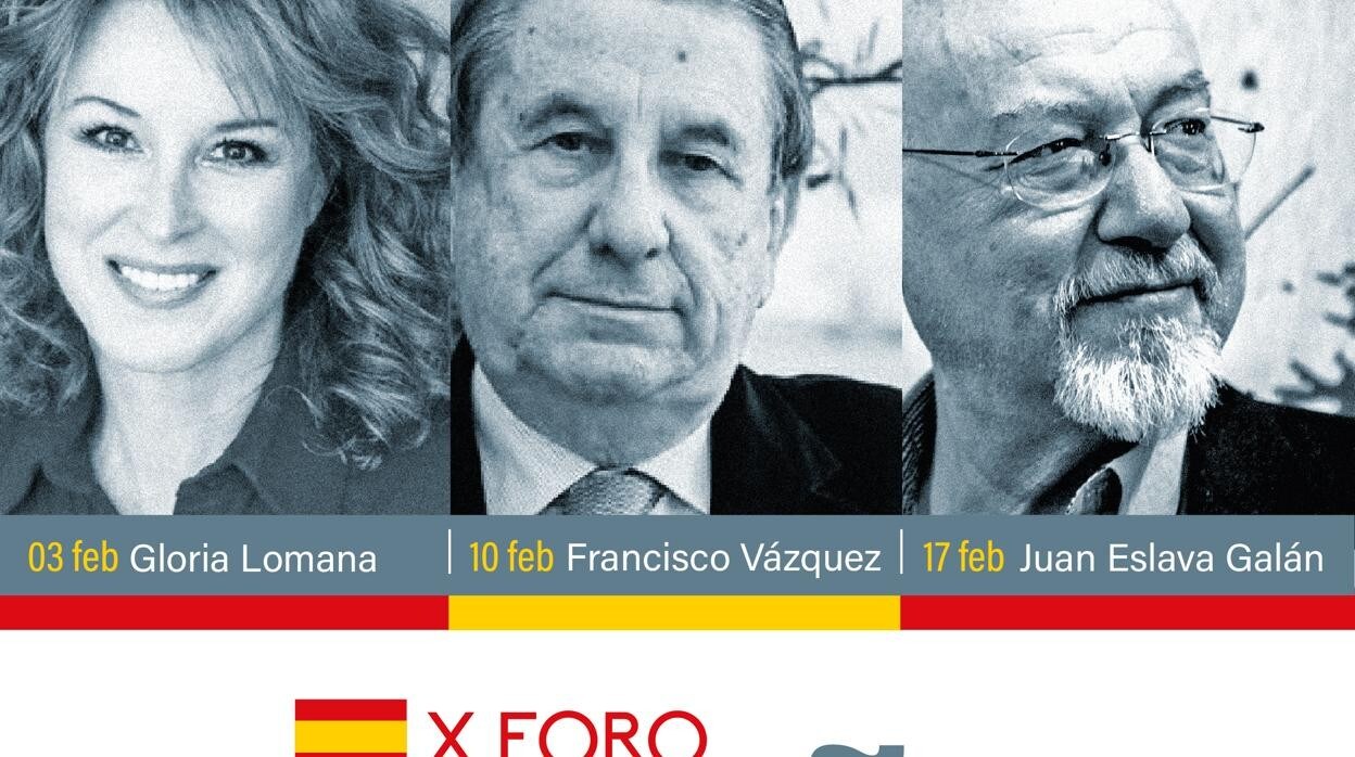 Cartel anunciador de la décima edición del Foro España a Debate de Tomares