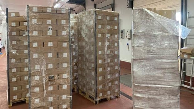 Interceptan más de 2.000 kilos de cocaína en Algeciras en un contenedor que declaraba merluza congelada