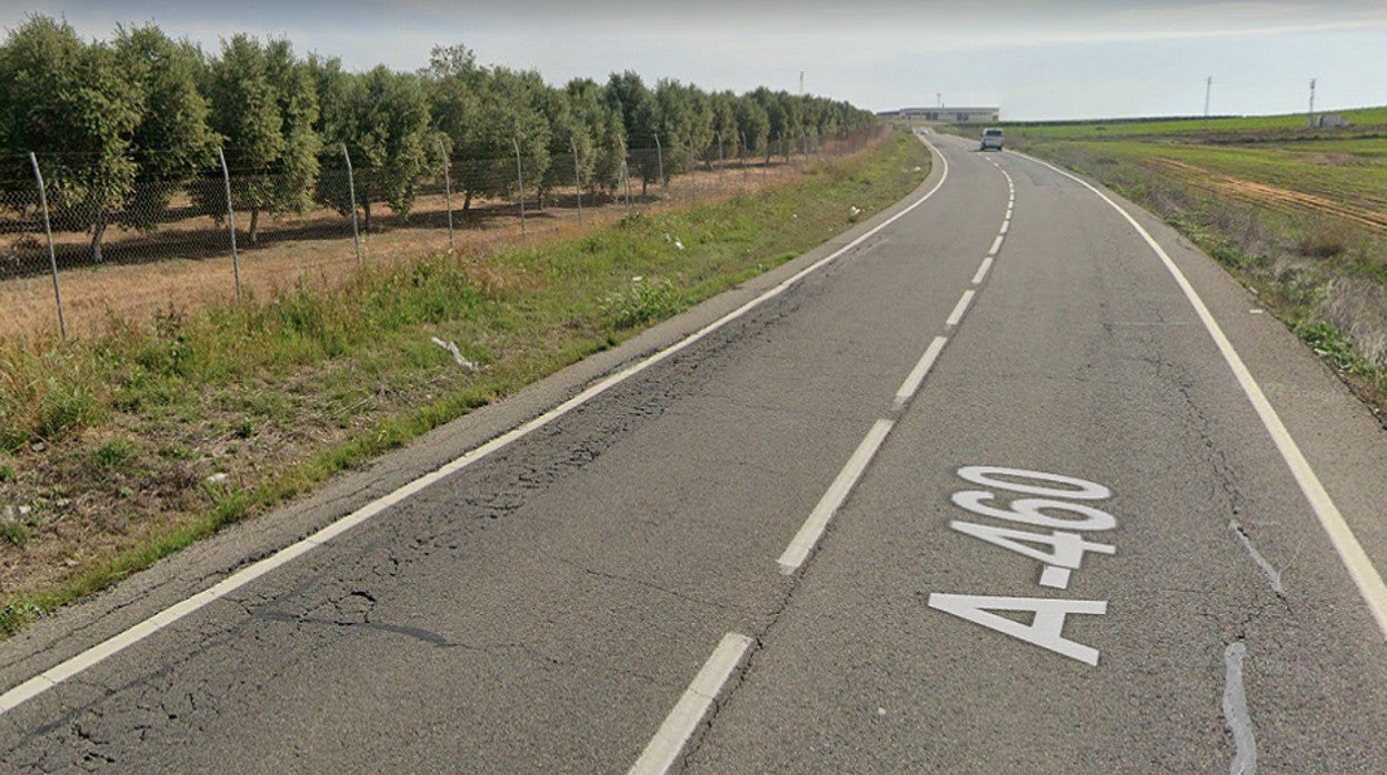 Carretera en la que se ha producido el accidente