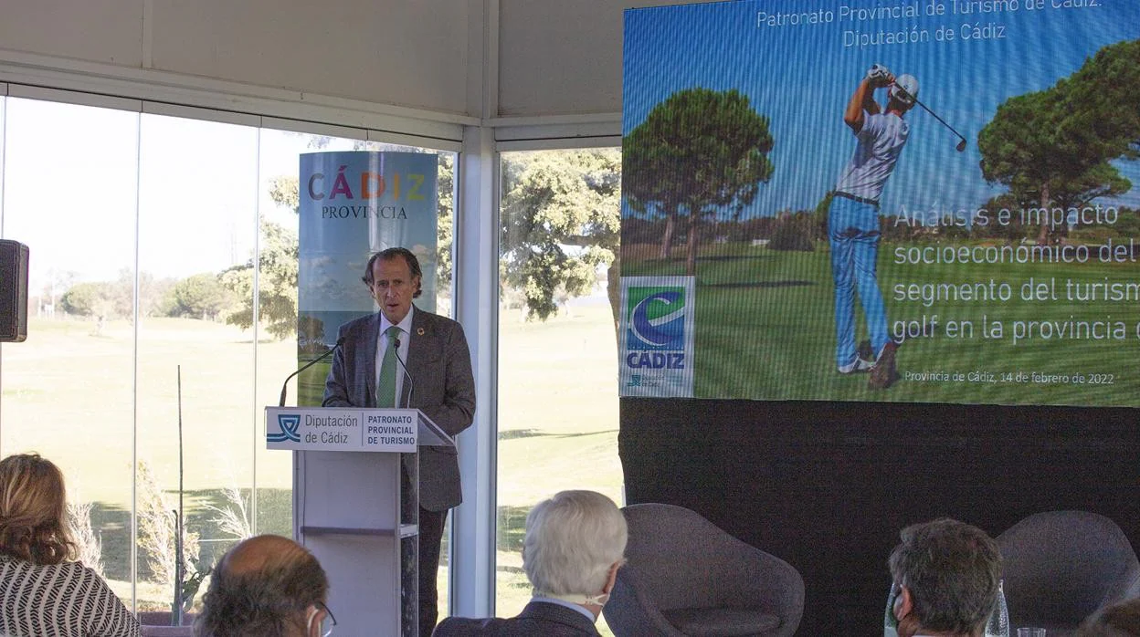 La Diputación cifra en más de 774 millones la aportación del turismo del golf a la economía provincial