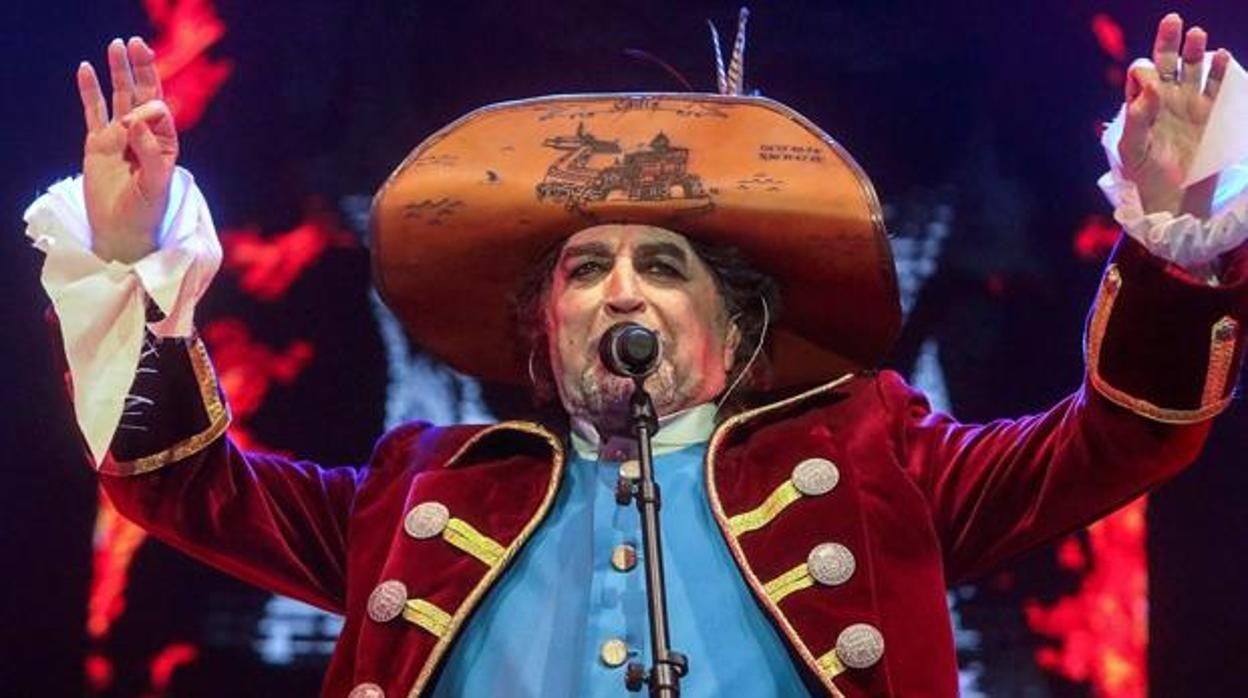 Joaquín Sabina, durante su pregón en 2019