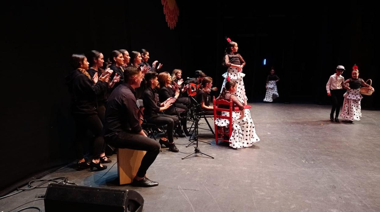 Un momento de la Exhibición de Tanguillos