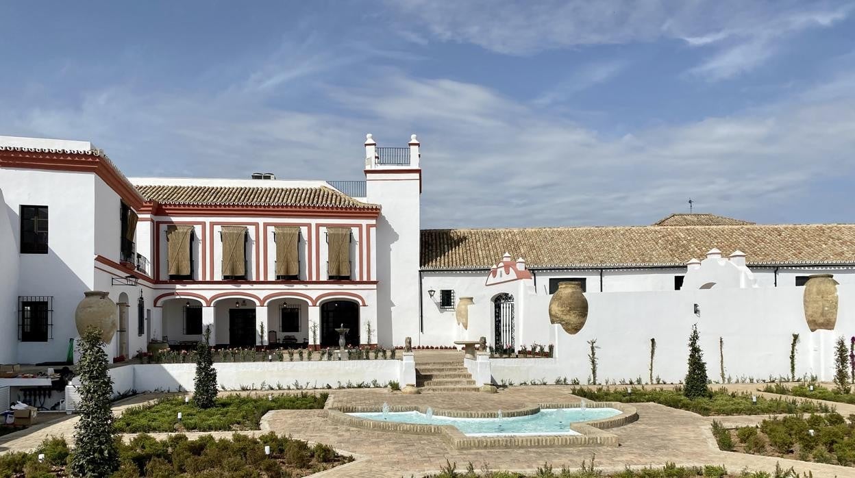 Aspecto actual que presenta la hacienda El Santo Ángel de Gines