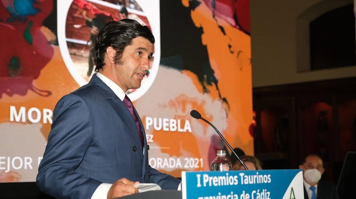 Morante de la Puebla en los I Premios Taurinos