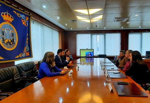 Una delegación del Alentejo portugués visita la Zona Franca de Cádiz para crear alianzas en torno a la Economía Azul