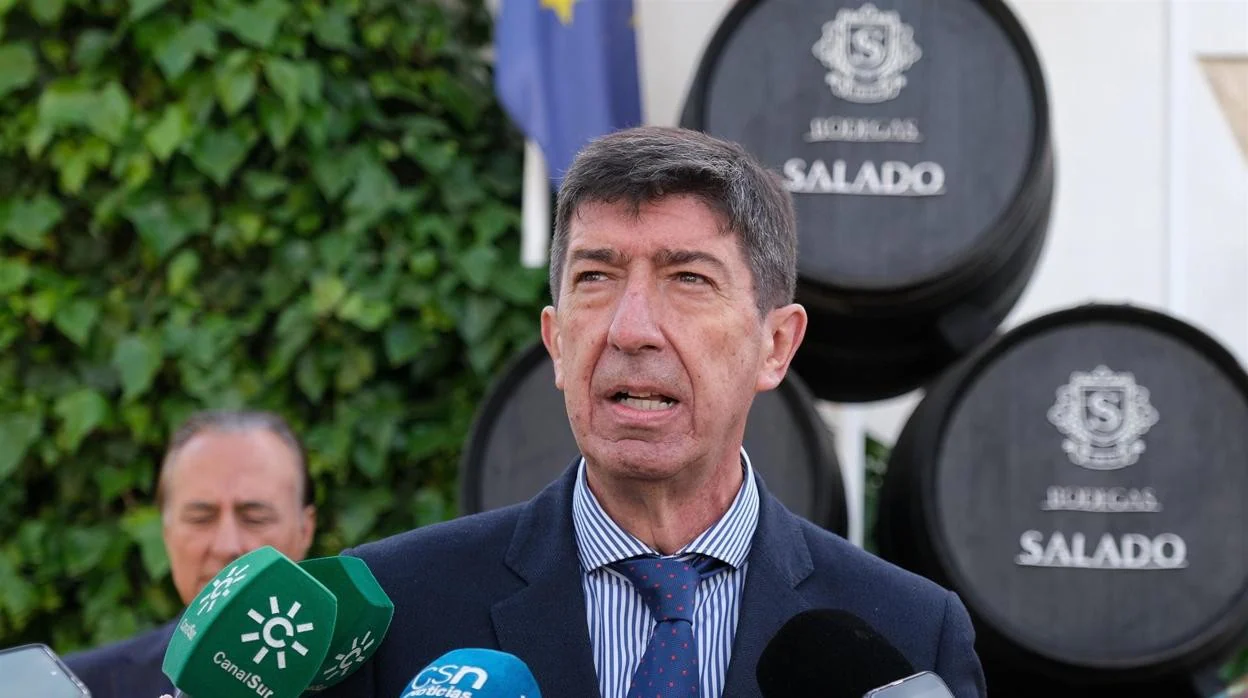Juan Marín, rotundo en Setenil: «No va a haber adelanto electoral»