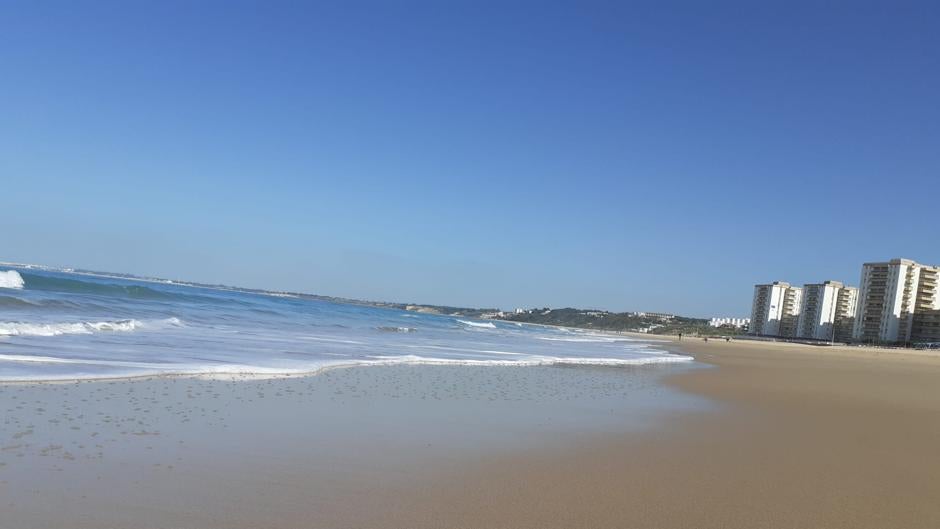 Así está la playa de Vistahermosa para la Semana Santa