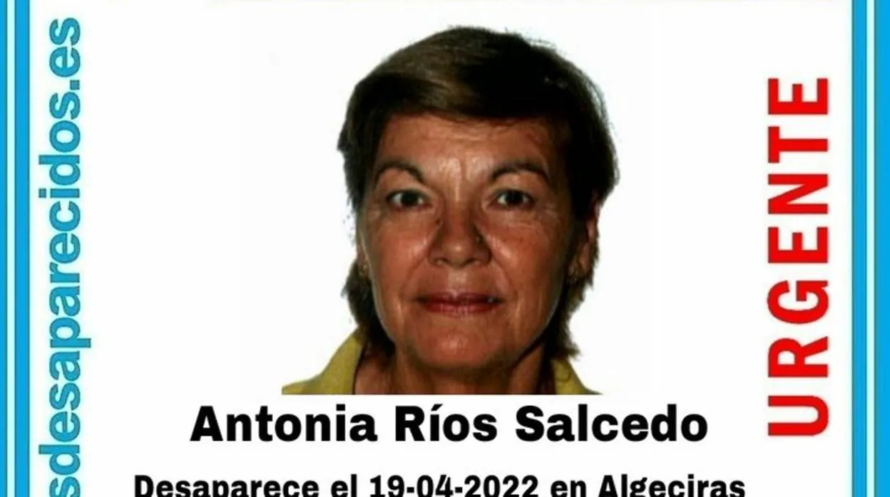 Mujer desaparecida en Cádiz