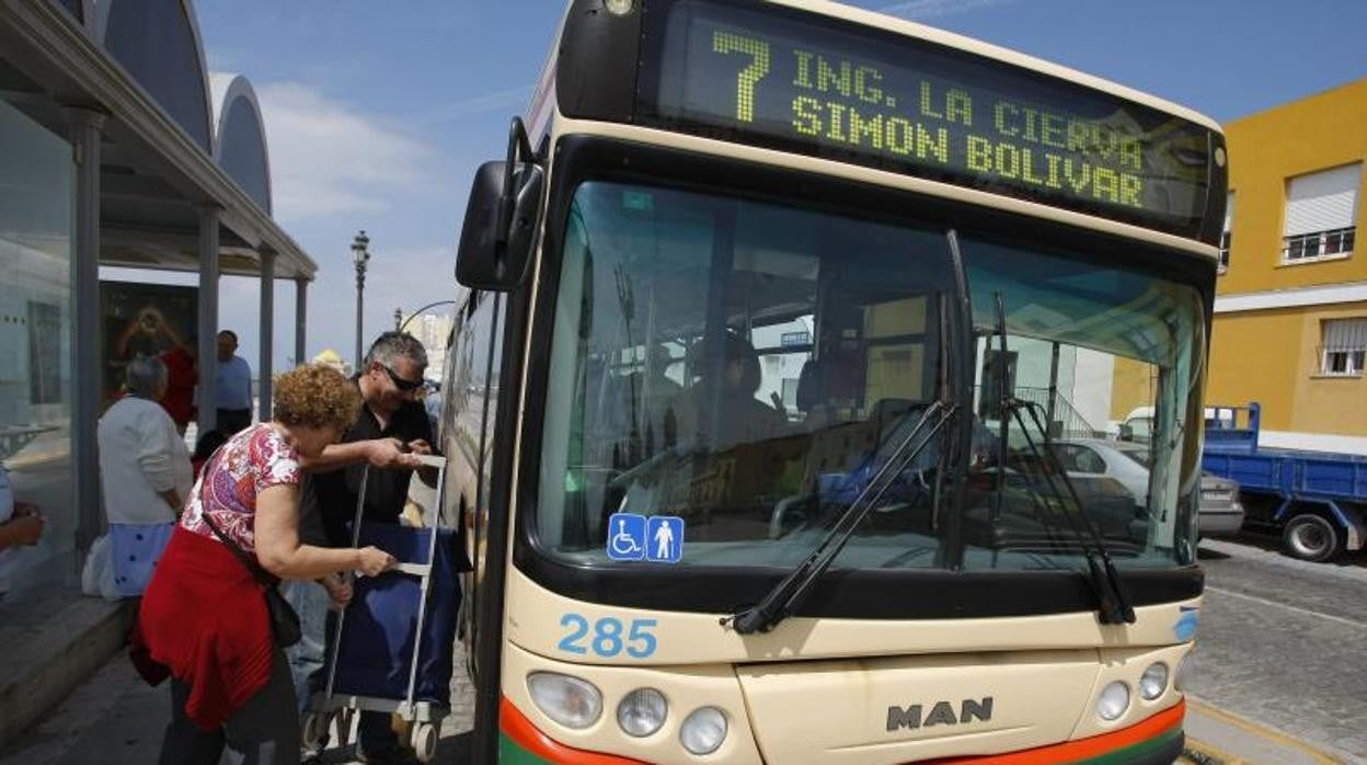 Línea 7 del autobús urbano de Cádiz