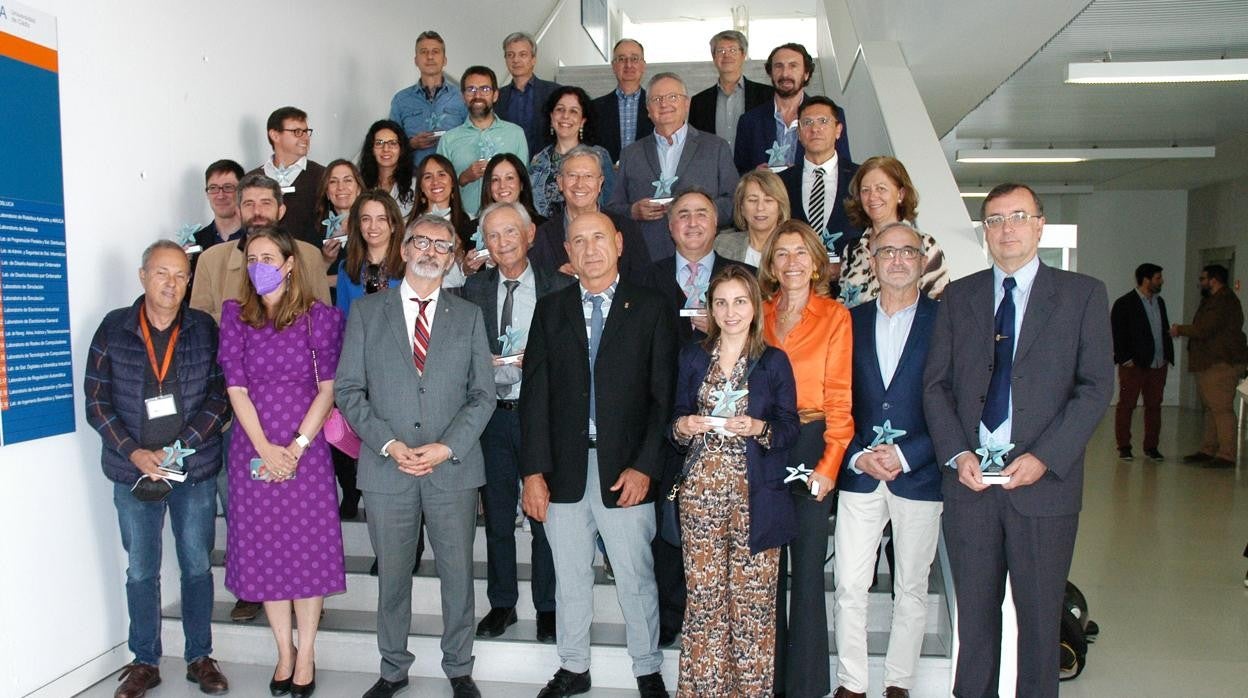 La Uca celebra el acto de Reconocimiento a la Excelencia Investigadora en la Escuela Superior de Ingenería.