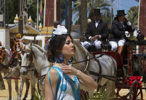 Escena casual en la Feria del Caballo de 2019.