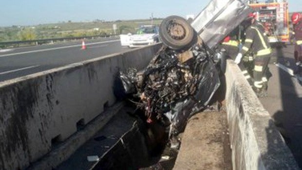 Muere una mujer en un accidente de tráfico en la A-49, a la altura de Bormujos