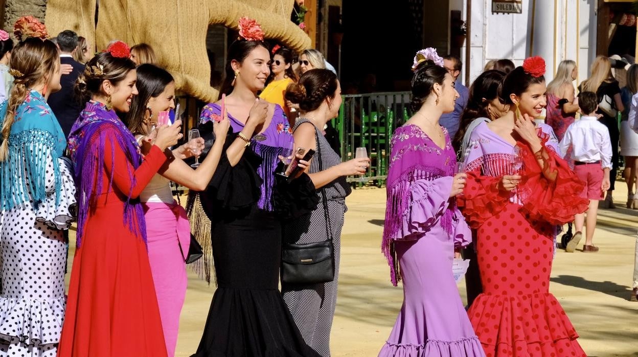 El viento no deslució el ambiente del martes de feria.