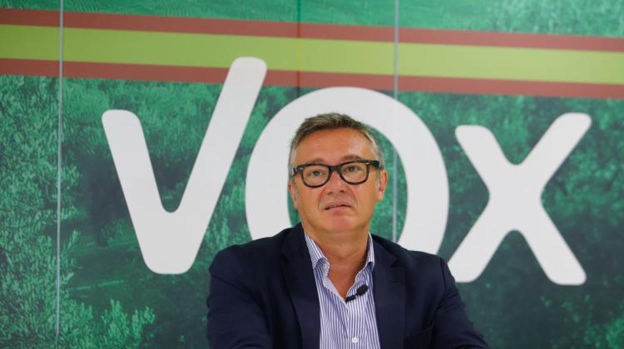 Manuel Gavira es el cabeza de lista por Vox en la provinica de Cádiz para las elecciones andaluzas del 19-J.