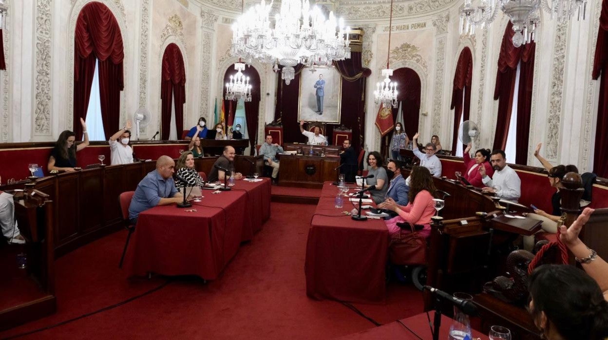 El pleno ha dado luz verde a la estructura de costes del futuro pliego de transportes de la capital gaditana.