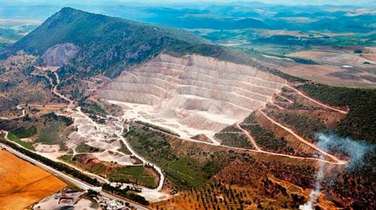 Vista de la sierra de los Esparteros, en Morón de la Frontera