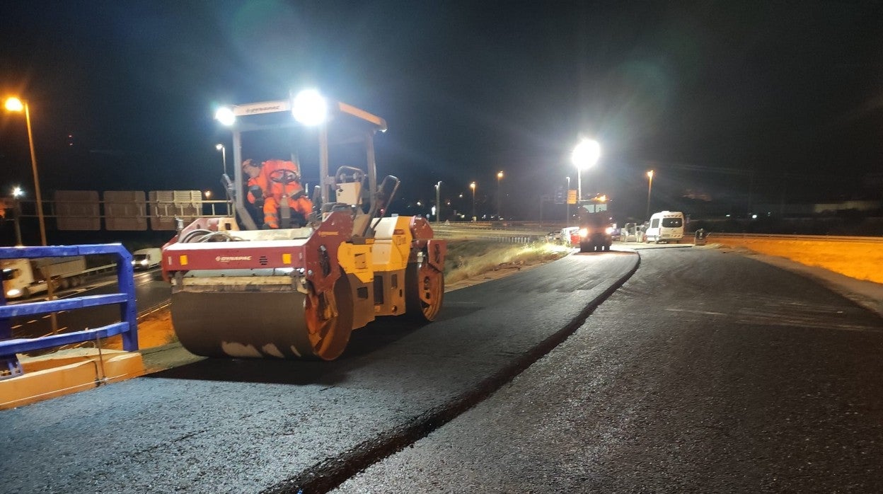 Obras recientes en el entorno del nudo de La Pañoleta en Camas