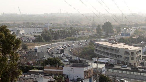 Nuevos desvíos en la A-49 este jueves de 9 a 14 horas por las obras del nudo de enlace de La Pañoleta