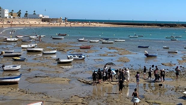 Dior graba a sus modelos en la playa de La Caleta de Cádiz para una nueva campaña