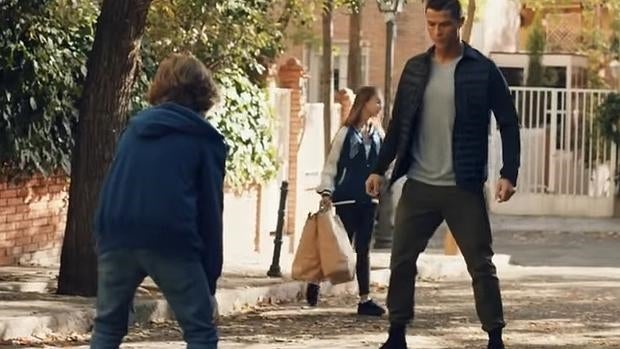 La «autoparodia» de Cristiano Ronaldo