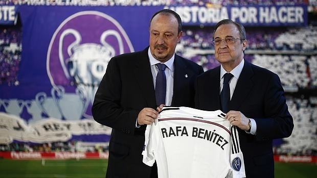 Benítez: «Con Florentino de presidente, el Barça ha ganado el doble de títulos»