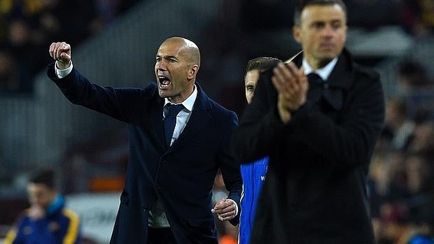 Zidane deja K.O. técnico a Luis Enrique