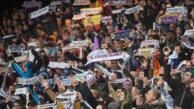 Lluvia triunfal en el Bernabéu