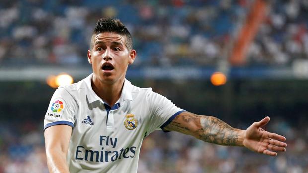 James vuelve a lucirse en el Real Madrid