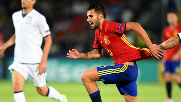 Ceballos desea jugar en el Madrid de su «hermano Asensio»