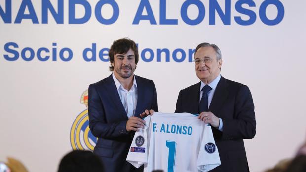 Alonso, socio de honor: «Nací para ser hincha del Real Madrid»