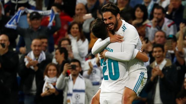 Isco y Asensio ya lideran