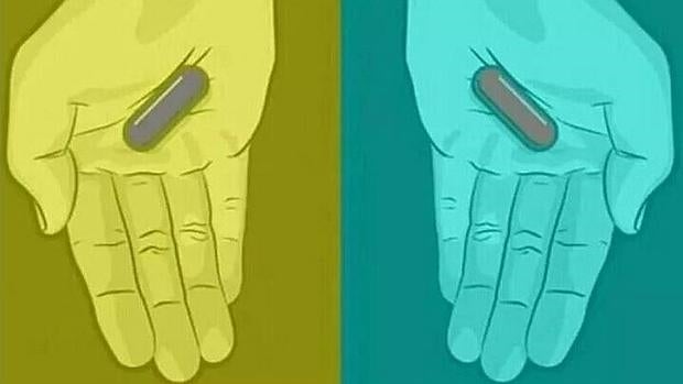 La pastilla gris-azul, el nuevo vestido blanco o dorado, ¿de qué color la ves tú?