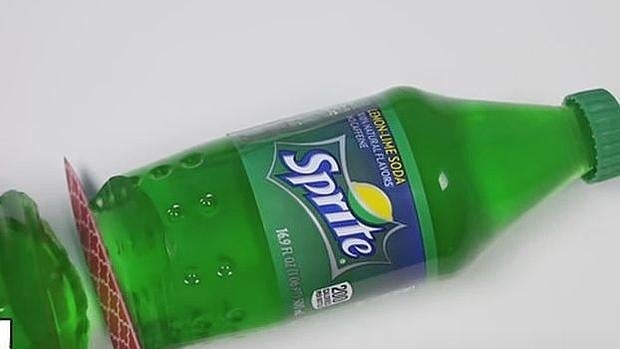 La botella de «Sprite» hecha de gelatina que se ha hecho viral