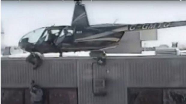 La increíble fuga en helicóptero de una cárcel de Canadá de 2013 que arrasa ahora en YouTube