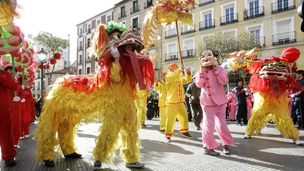 Imagen de la pasada celebración del año nuevo chino en Madrid