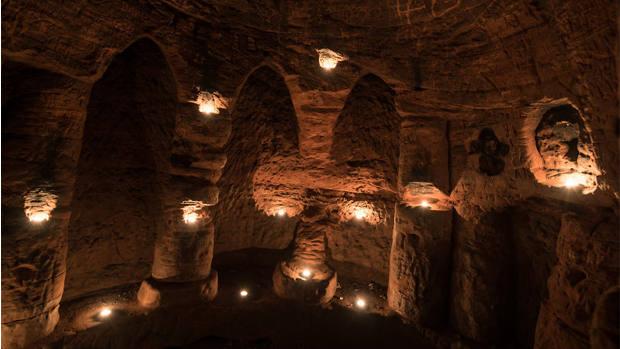 La misteriosa cueva de los Templarios oculta en una madriguera