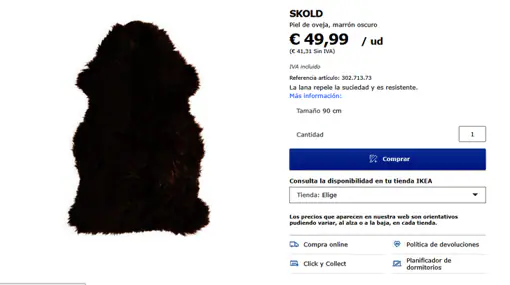 La capa de Jon Snow es una alfombra de Ikea y explican cómo utilizarla para que quede igual