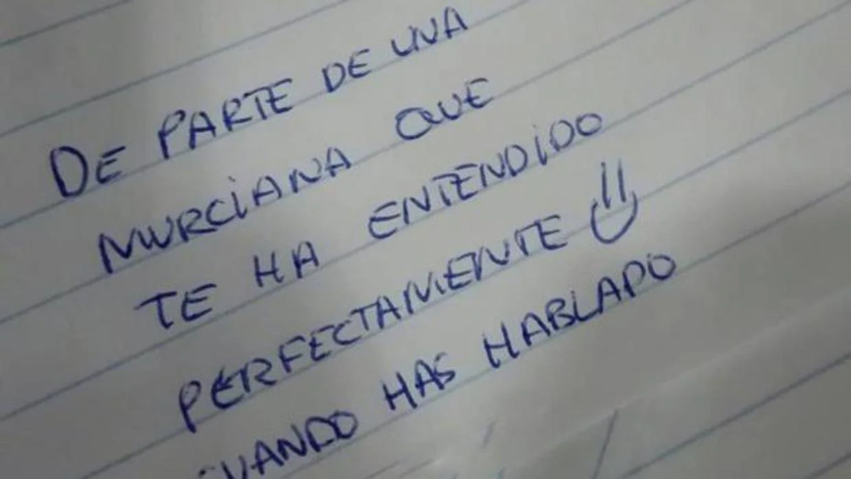 El zasca de una murciana a otro español que se ha hecho viral: «Te he entendido perfectamente»