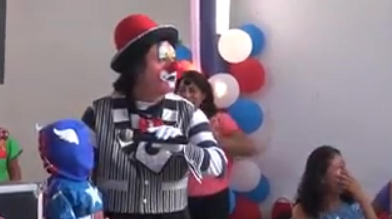 Cuando el payaso se queda sin palabras...