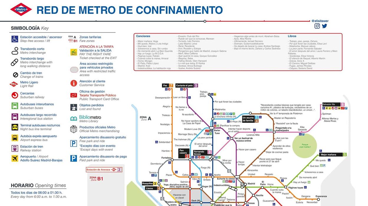 Imagen del plano de metro creado por @elisitawer