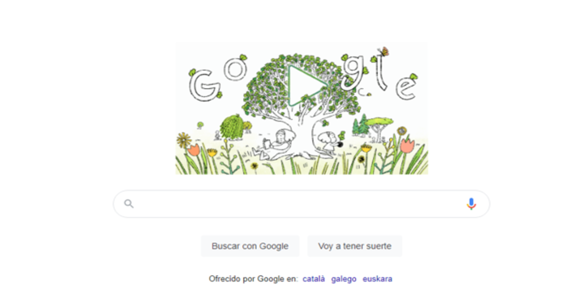 Google dedica un &#039;doodle&#039; al Día de la Tierra